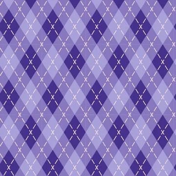 Very pery argyle seamless pattern for clothes or wallpaper Stock Illustration