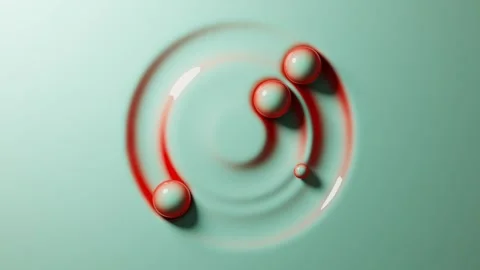 A very satisfying physics circle. Video stock 252477113