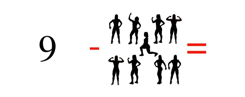 Very simple exercises and problems to learn mathematics. 스톡 일러스트