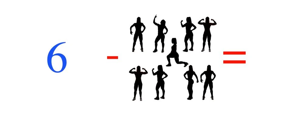 Very simple exercises and problems to learn mathematics. 스톡 일러스트