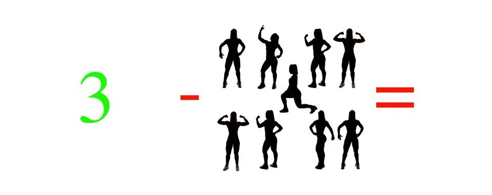 Very simple exercises and problems to learn mathematics. 스톡 일러스트