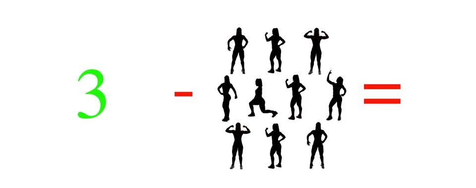 Very simple exercises and problems to learn mathematics. 스톡 일러스트