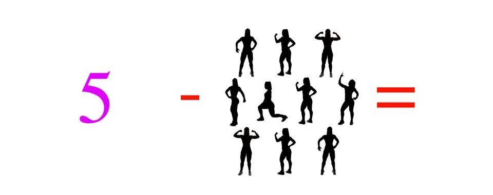 Very simple exercises and problems to learn mathematics. 스톡 일러스트