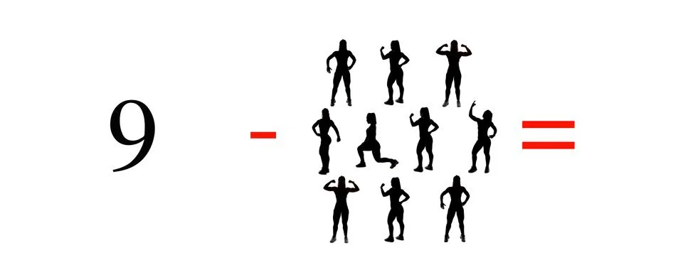 Very simple exercises and problems to learn mathematics. 스톡 일러스트