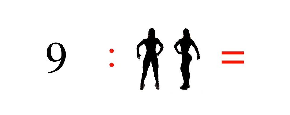 Very simple exercises and problems to learn mathematics. Stock Photos