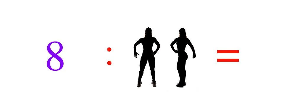 Very simple exercises and problems to learn mathematics. Stock Photos