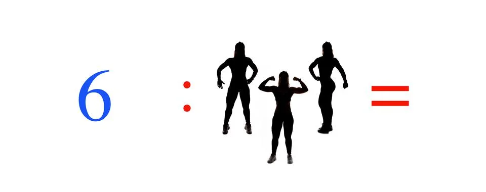 Very simple exercises and problems to learn mathematics. Stock Photos