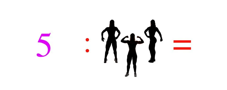 Very simple exercises and problems to learn mathematics. Foto stock