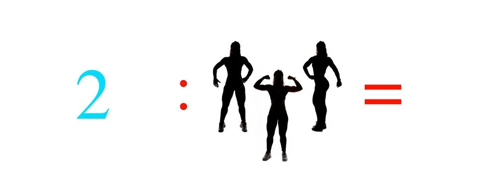 Very simple exercises and problems to learn mathematics. Stock Photos