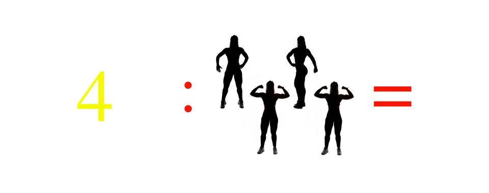 Very simple exercises and problems to learn mathematics. Foto stock