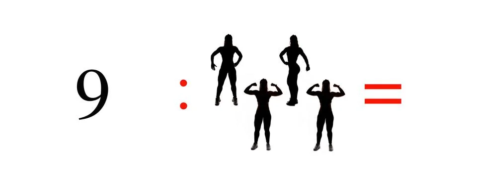 Very simple exercises and problems to learn mathematics. Foto stock
