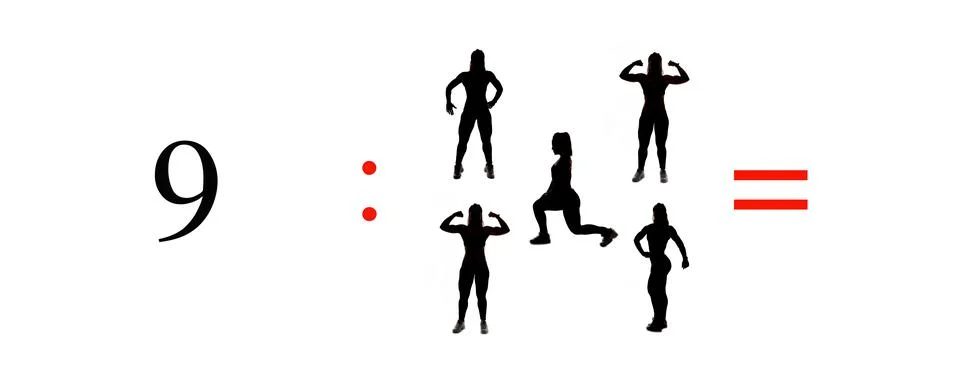 Very simple exercises and problems to learn mathematics. Stock Photos