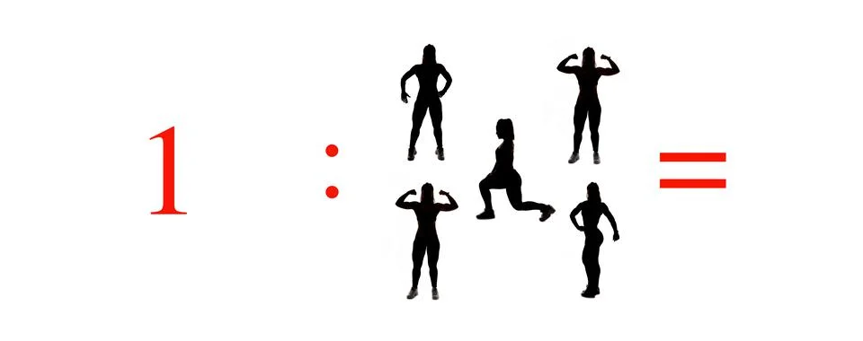 Very simple exercises and problems to learn mathematics. Stock Photos