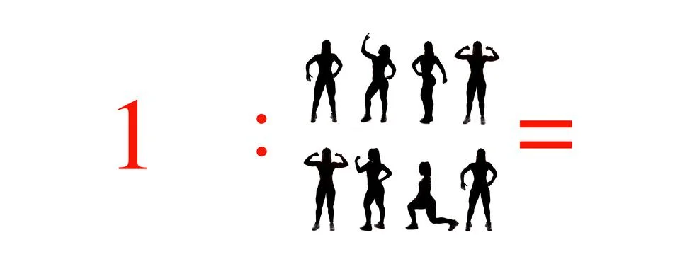 Very simple exercises and problems to learn mathematics. Stock Photos