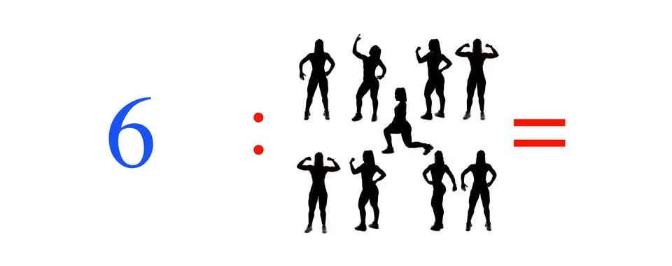 Very simple exercises and problems to learn mathematics. Stock Photos