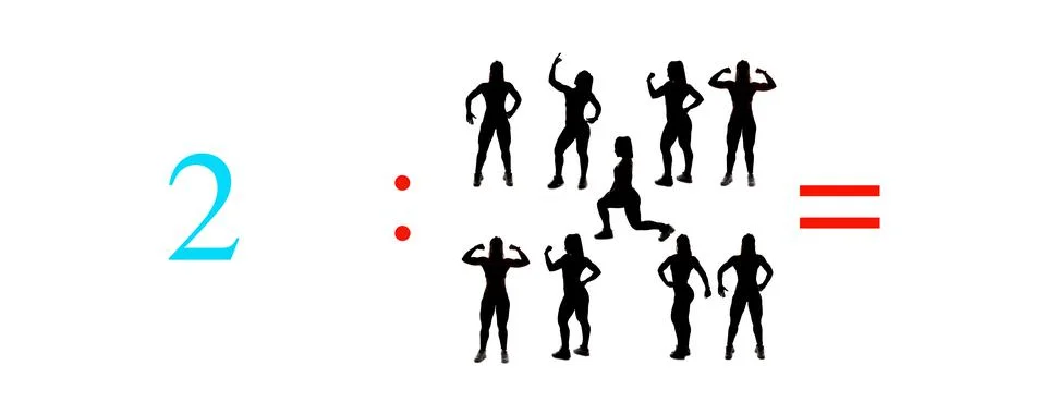 Very simple exercises and problems to learn mathematics. Stock Photos