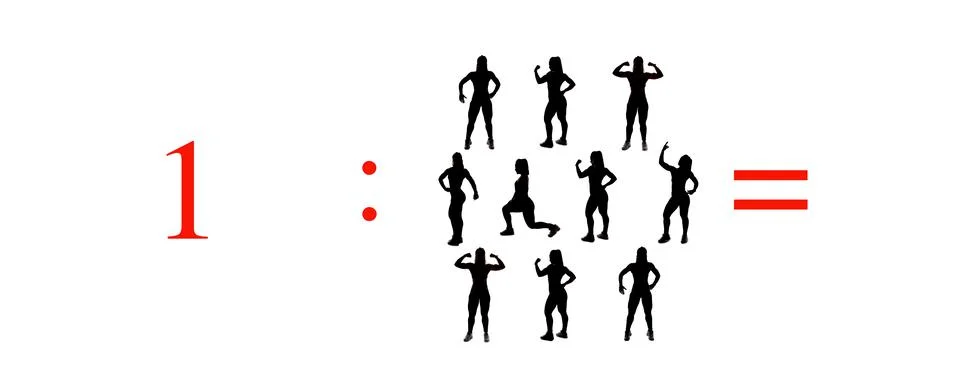 Very simple exercises and problems to learn mathematics. Foto stock