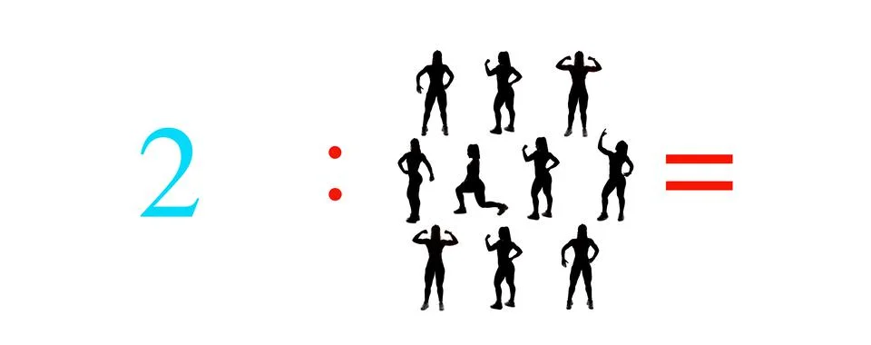Very simple exercises and problems to learn mathematics. Foto stock