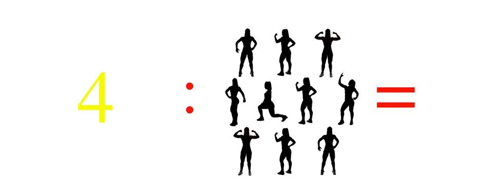 Very simple exercises and problems to learn mathematics. Foto stock