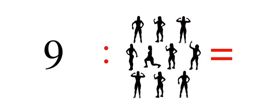 Very simple exercises and problems to learn mathematics. Stock Photos