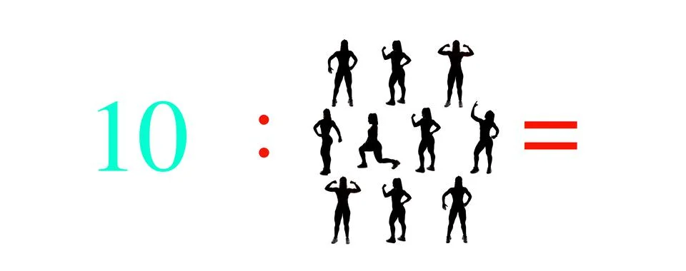 Very simple exercises and problems to learn mathematics. 스톡 사진