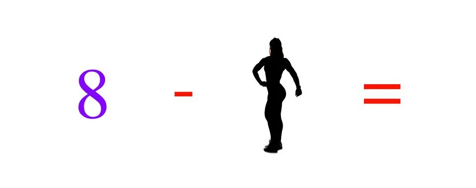 Very simple exercises and problems to learn mathematics. Stock Photos