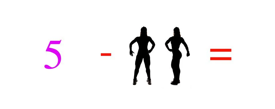 Very simple exercises and problems to learn mathematics. 스톡 사진