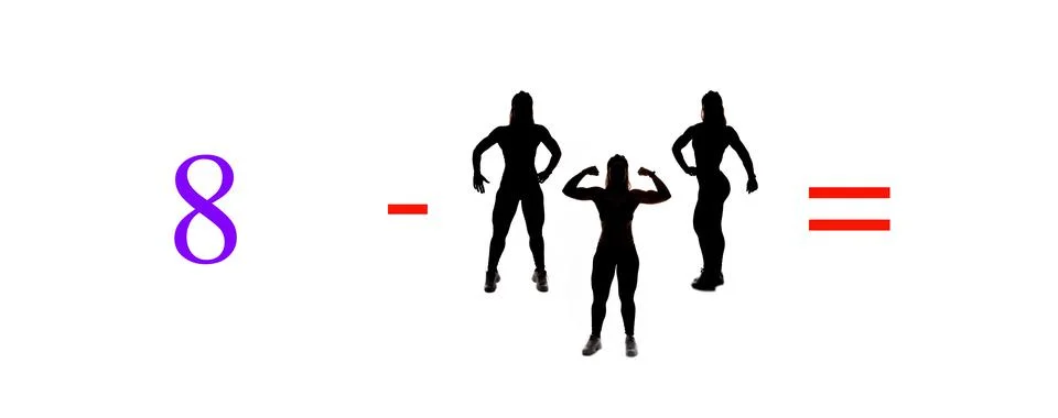 Very simple exercises and problems to learn mathematics. Foto stock