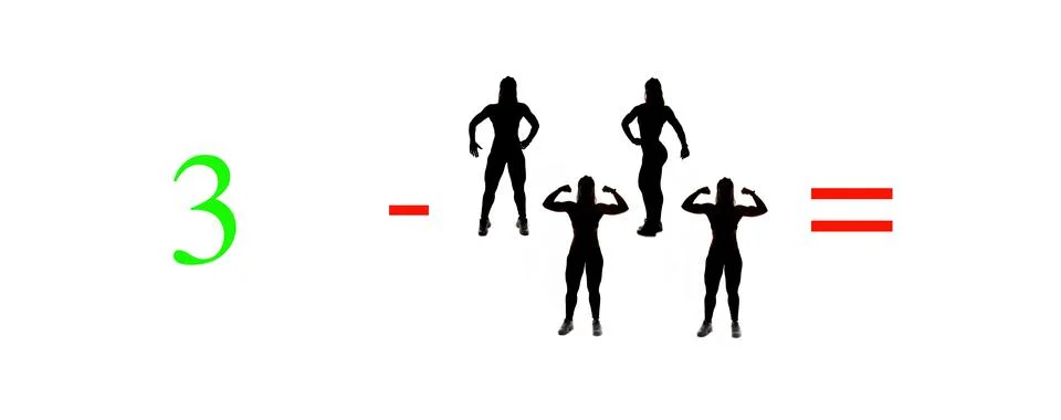 Very simple exercises and problems to learn mathematics. Foto stock