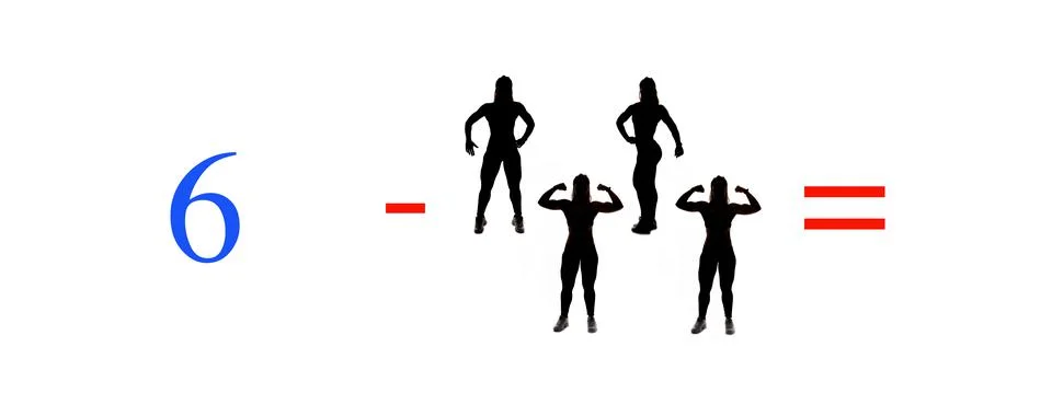 Very simple exercises and problems to learn mathematics. Stock Photos