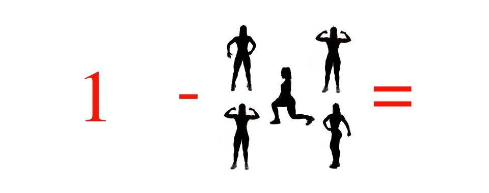 Very simple exercises and problems to learn mathematics. Stock Photos