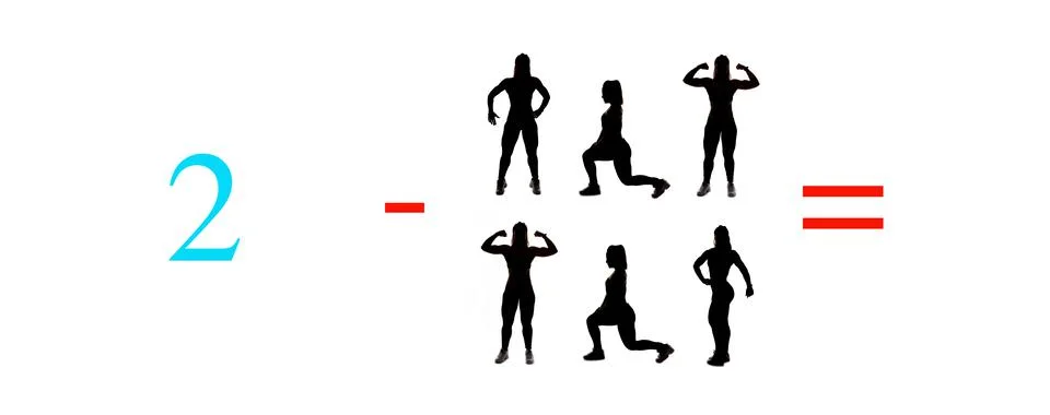 Very simple exercises and problems to learn mathematics. Stock Photos