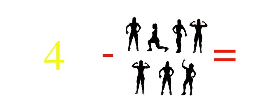 Very simple exercises and problems to learn mathematics. Stock Photos