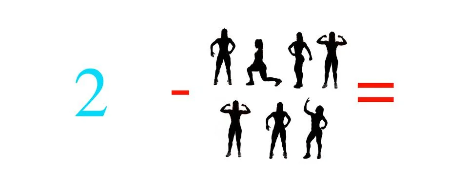 Very simple exercises and problems to learn mathematics. Stock Photos