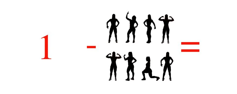 Very simple exercises and problems to learn mathematics. Foto stock