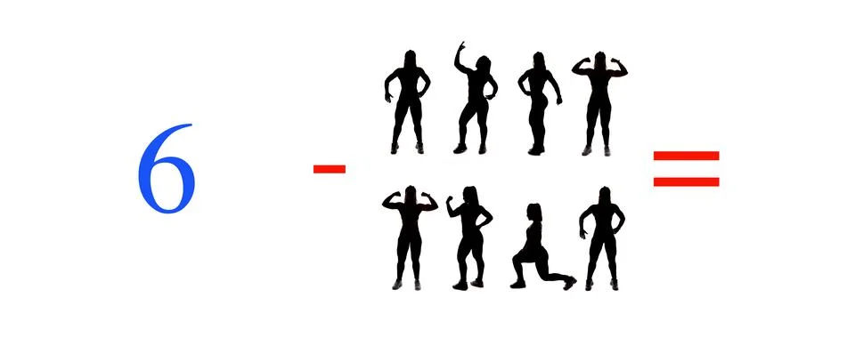 Very simple exercises and problems to learn mathematics. 스톡 사진