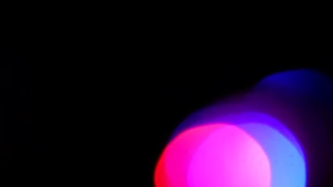 Very slow abstract light movement with beautiful colors on the right Видео 309426430