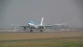 Very Smooth KLM landing HD Footage