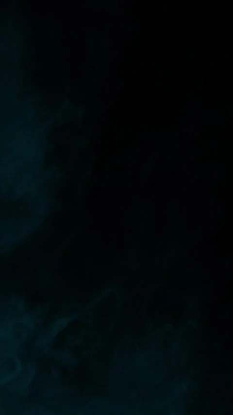 Very subtle dark cyan smoke wisps background, vertical format Stock Footage 340146013
