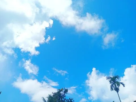 Very thick clouds during the day Stock Photos