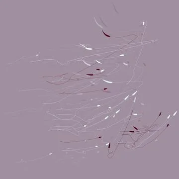 Very thin arrows, chaotically arranged, seem to fly in space, forming an ab.. Stock Illustration