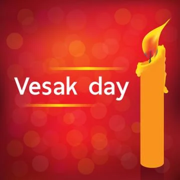 VESAK DAY Stock Illustration