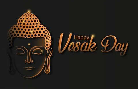 Vesak Day Stock Illustration