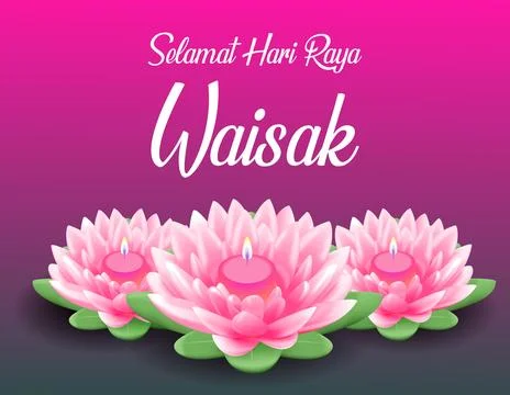 Vesak Day Illustrazione stock