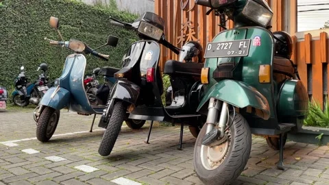 Vespa Stock Footage 229992851