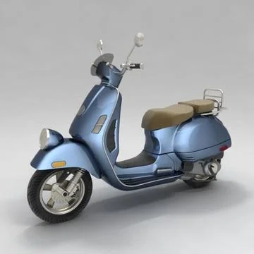 3D Model: Vespa GTV.max ~ Buy Now #91438313 | Pond5