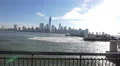 Vessel arriving at the dock at the Exchange place, Jersey City 4k or 4k+ Resolution