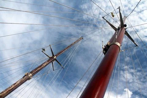 The vessel from the bottom Stock Photos