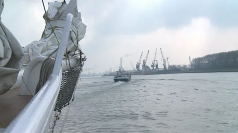 VESSEL BOWSPRIT 4 Stock Footage 39360196