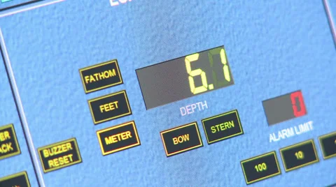 VESSEL ENGINE CONTROL ROOM PANEL 6 Stock Footage 39339952